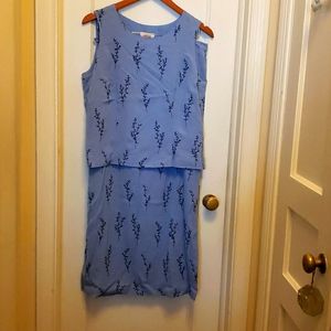 Talbts silk embroidered Sleeveless silk shell and skirt set 12 with jacket